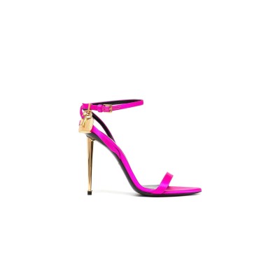 TOM FORD PADLOCK LEATHER SANDALS W2272J